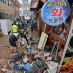 태풍 콩레이  할퀴고 간 경북… 피해 눈덩이