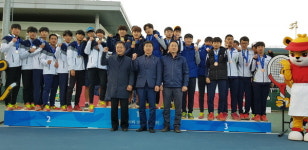 문경공고 정구부, 전국체전 금빛 스매싱