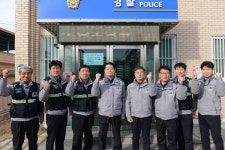 군위署 치안현장방문