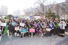 구미시 천생초교 스쿨존 교통사고 Zero 캠페인