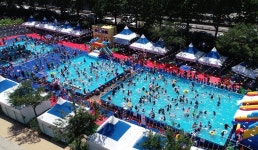 신천 물놀이장·빙상장 1회용인가… 혈세 샌다