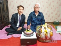 경북 유일 생존 독립유공자 배선두 지사 위문