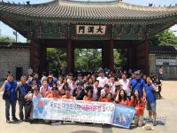 울릉북중학교, 외국인대상 독도홍보활동