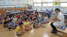구미 선산초등학교 엄마 품 책 읽어 주기