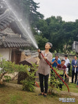 정재숙 문화재청장, 도산서원 안전점검