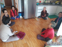 칠곡군 동명면, 동절기 대비 경로당 방문점검 실시