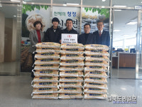 영천 신녕면 정대만 씨, 행정복지센터에 백미 기탁
