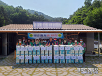풍산읍 새마을부녀회, 어르신 롤 화장지 전달