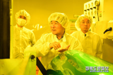 김충섭 김천시장, 코오롱인더스트리(주) 김천1공장 방문 근로자 격려