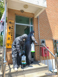 상주 경로당 단계적 개방 코로나 예방 위해 점검·방역 완료