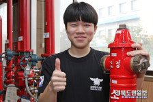 구미대, 2년 연속 최연소 소방공무원 배출