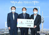 대구 코로나 극복 앞장 지게차 영웅