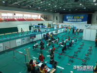 울진군 코로나19 예방접종센터 합동 모의훈련 실시