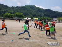 코로나 극복해요 청도 각남초, 운동회 개최