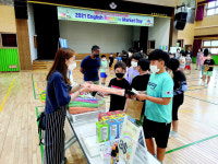 포항 장흥초, 영어 무지개마켓 프로그램 운영