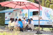 대구 달서구, 달서별빛캠프 캠핑장에 결혼친화 카라반 포토존 마련