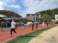 청도 풍각초, 바르게 걷기 교직원 연수