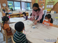 문경 호계초병설유치원, 향초 만들기 체험활동