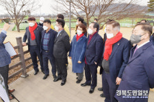영강보행교, 지역 랜드마크 조성 핵심  문경시의회 현장 점검