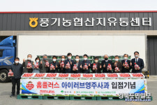 아이러브 영주사과, 138개 홈플러스 통해 전국 소비자 만난다