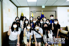 영주署, 치안동아리 학생 초청 경찰 직업특강 실시