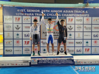 영주 제일고등학교 배준형 선수, 제28회 아시아 주니어 사이클 선수권 대회 3관왕 등극