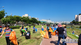 경산시 서부1동, 태풍 피해 지역 환경정비 실시