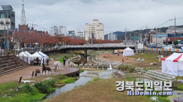 영덕 덕곡천 주민정원 만들기 덕스트릿 전시회