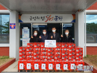 문경시 점촌3동, 동원인테리어 김범진 대표 사랑의 라면 기탁