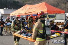 영덕소방서, 재난대비 긴급구조 종합훈련 실전처럼