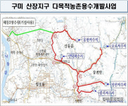 구미 산장지구 농업용수 공급 물꼬 트다