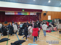 문경 모전초등학교 버블마술체험 실시