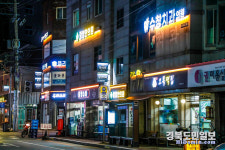 예천읍 시장로 상가 노후간판 말끔히 새 단장