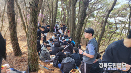 청도 모계고등학교, 사제동행 청도 남산 종주