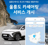 울릉도, 카셰어링 쏘카 영업 시작