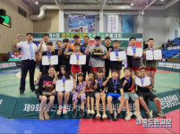 상주시연합팀(상영.성동초) 씨름 우승
