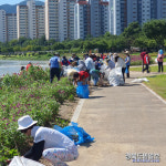 경산시 서부1동, 태풍 지나간 관내 환경정비 실시