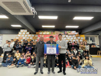 칠곡 상승태권도장, 사랑의 라면 220박스 기탁