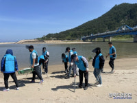 경상북도교육청 해양수련원, 국토 대청결 봉사활동 실시