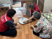 영주시 풍기읍지역사회보장협의체, 취약계층에 여름물품 전달