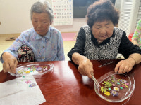 봉화군 보건소, 법전면 경로당 순회  건강마을 공예교실