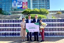 (주)디에스엠알오, 포항 드림스타트 가정에 화장지 5.040롤 기탁