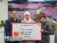 영덕 무량사 해월 스님, 이웃돕기 성금·성품 기탁