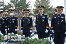 영덕소방서, 2025년 새해 충혼탑 참배
