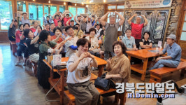 구미 삼거리메밀막국수, 장애인탁구선수들에게 따뜻한 점심 대접