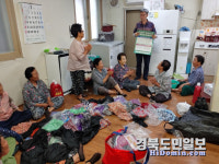 의성 금성면 폭염 대응 점검