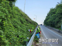 김천시 개령면자연보호협의회, 서부교차로 일대 환경정비 활동 실시