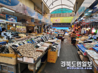 손님들 다 어디 갔나… 썰렁한 죽도시장에 상인들 한숨 소리만