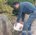 영주시 개인택시 기사들 꽃의 마음, 꽃의 손길 택시승강장에 채송화꽃 가을 재촉