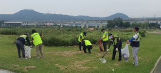 한전MCS(주) 영천지점, 금호강 하천 정화 캠페인